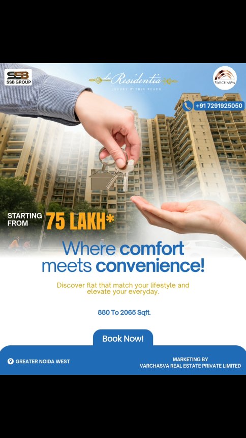 Flat in Noida reel