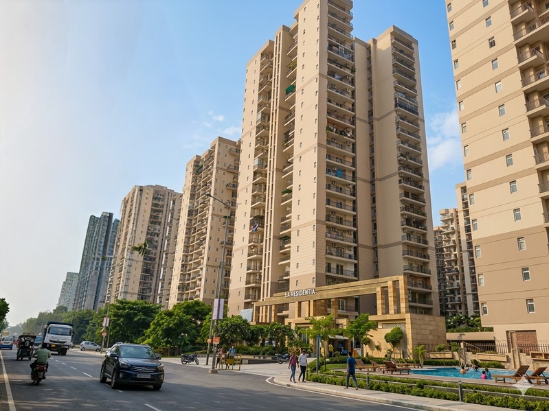 La Residentia tower, Greater Noida West